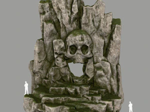 Kafatası mağarası 3D Model