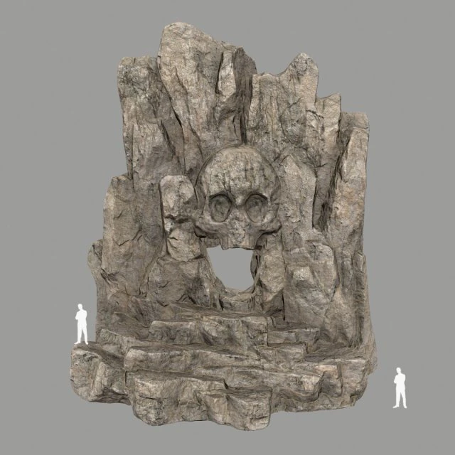 skullcave 3D Model .c4d .max .obj .3ds .fbx .stl .blend