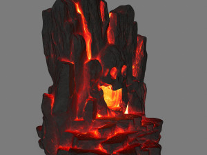 skullcave 3D 模型
