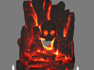 skullcave 3D 모델