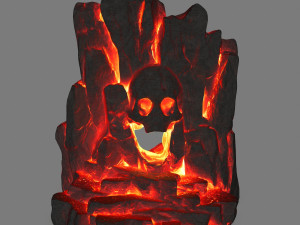 skullcave 3Dモデル