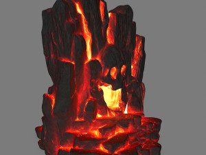 skullcave 3Dモデル