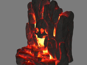 skullcave 3Dモデル