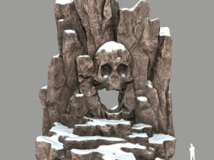 खोपड़ीगुफा 3D मॉडल