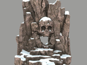 skullcave 3D 모델