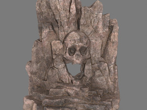 skullcave 3D 模型