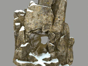 頭蓋骨の洞窟 3Dモデル