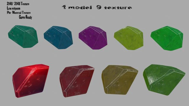 crystal4 3D Model .c4d .max .obj .3ds .fbx .stl .blend