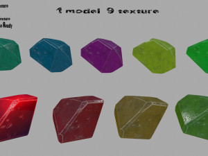 crystal4 3Dモデル