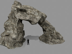 rock set 3D 模型