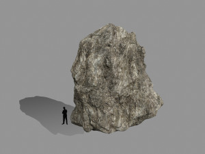 rock set 3D 模型