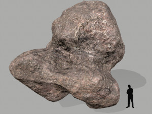 desert rocks Modello 3D