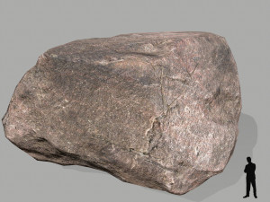 desert rocks Modello 3D