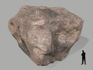 desert rocks Modello 3D