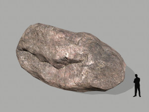 desert rocks Modello 3D