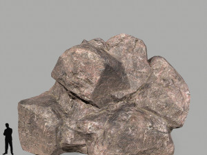 desert rocks Modello 3D
