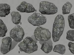 rocha do penhasco Modelo 3D