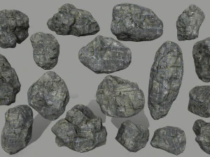 cliff rock 3D Model