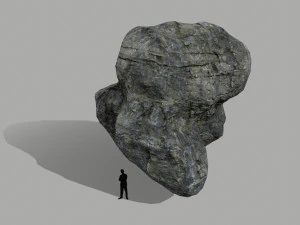 cliff rock 3D Model