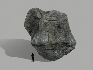 cliff rock 3D Model