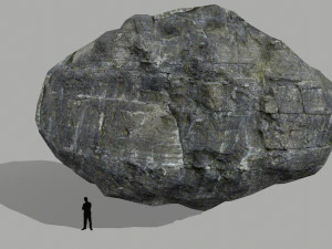 cliff rock 3D Model