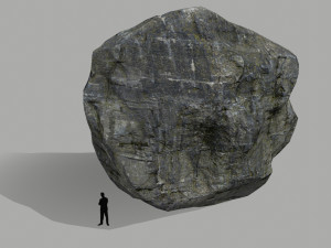 cliff rock Modelo 3D