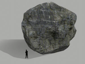 cliff rock 3D Model