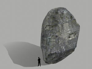cliff rock Modelo 3D