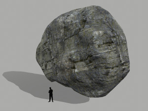 cliff rock Modelo 3D