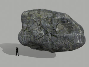 cliff rock 3D Model