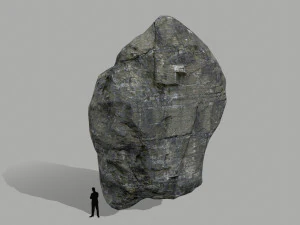 cliff rock 3D Model