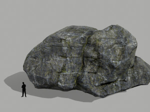 cliff rock Modelo 3D