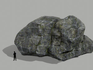 cliff rock 3D Model