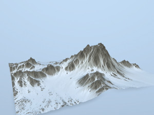 snowmountain 3D 模型