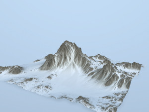 snowmountain 3D 模型