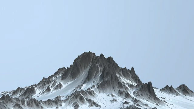 snowmountain 3D Model .c4d .max .obj .3ds .fbx .stl .blend