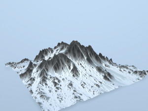 snowmountain Modelo 3D