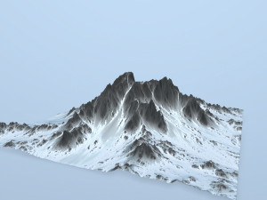 snowmountain Modelo 3D