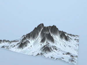 snowmountain 3D Model