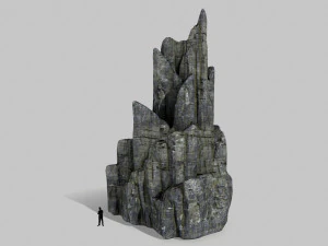 cliff rocks 3D Model