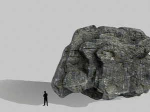 cliff rocks 3D Model
