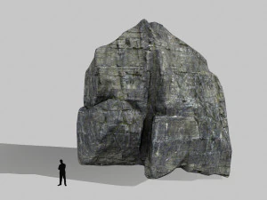 cliff rocks 3D Model