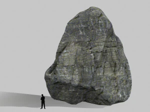 cliff rocks 3D Model