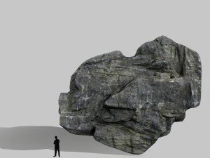 cliff rocks 3D Model