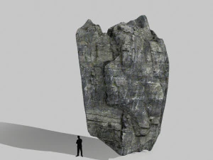 cliff rocks 3D Model
