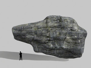 cliff rocks 3D Model