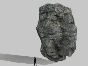 cliff rocks 3D Model