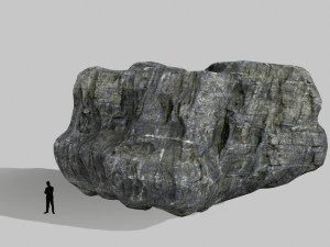 cliff rocks 3D Model