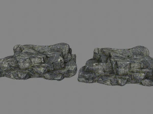 cliff rocks 3D Model