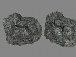 cliff rocks 3D Model